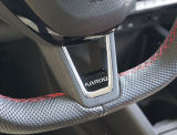 Karoq - steering wheel plate (for flat bottom st.wheel) - KAROQ