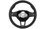 Superb II Facelift 2013-2015 - original Skoda leather 3-spoke performance steering wheel