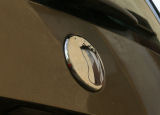 Yeti - copri emblema posteriore in acciaio inox CHROME MONSTER FOOTSTEP