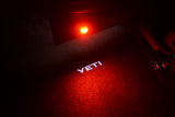 Yeti - MEGA POWER LED veiligheidsdeurverlichting met GHOST lampje - YETI - ROOD
