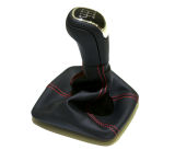 Octavia II 04-13 - Laurin Klement complete shifter with RED stitching - 5M