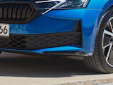Octavia IV Facelift - genuine Skoda front bumper spoiler (painted in F9R) - SPORTLINE